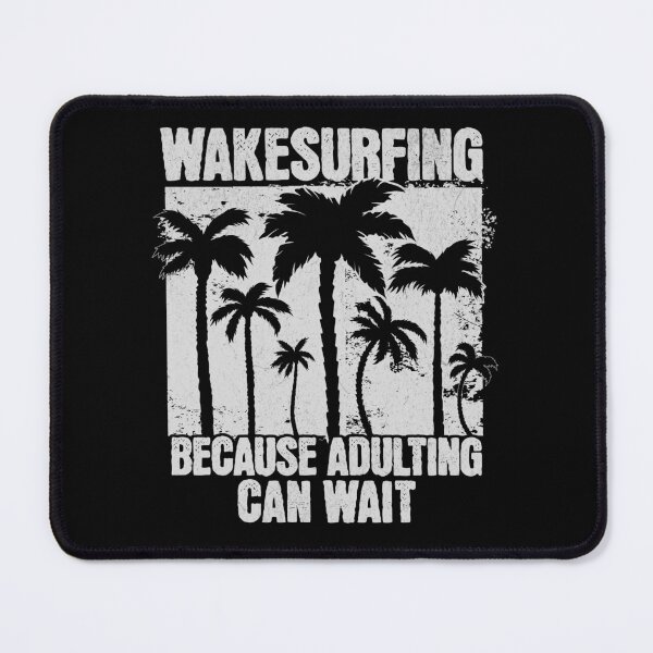 Item preview, Wakesurfing wake surf for pro wakesurfer Funny Wakeboarding gift Vintage designed and sold by HosvPrint .s.