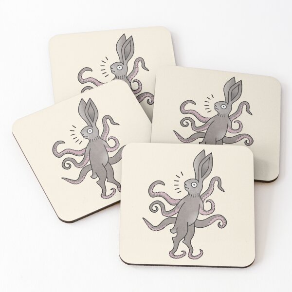 Item preview, Rabbit with tentacles designed and sold by MargiKnights.