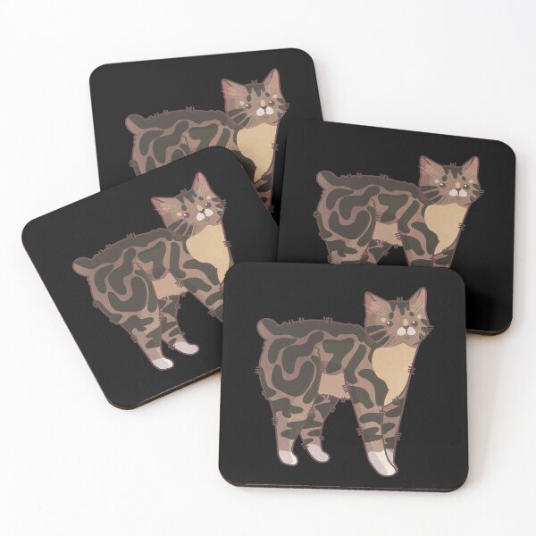 Item preview, Manx Cat - Tabby Cat from Isle of Man designed and sold by FelineEmporium.