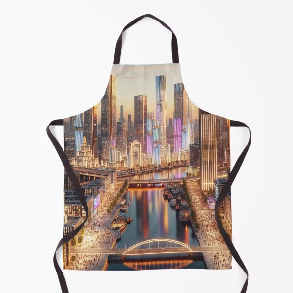 Item preview, City future, Canvas vacations, oil paint designed and sold by Pawimon.