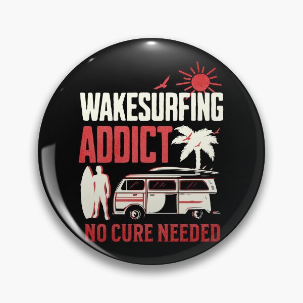 Item preview, Wakesurfing wake surf for pro wakesurfer Funny Wakeboarding gift  designed and sold by HosvPrint .s.