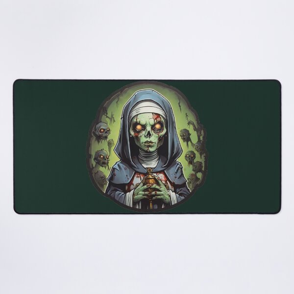 Item preview, Cartoon Zombie Nun designed and sold by ArtCraftLab.