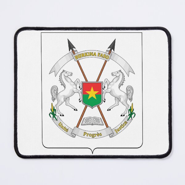 Item preview, Coat of arms of Burkina Faso designed and sold by Yzakreativ.