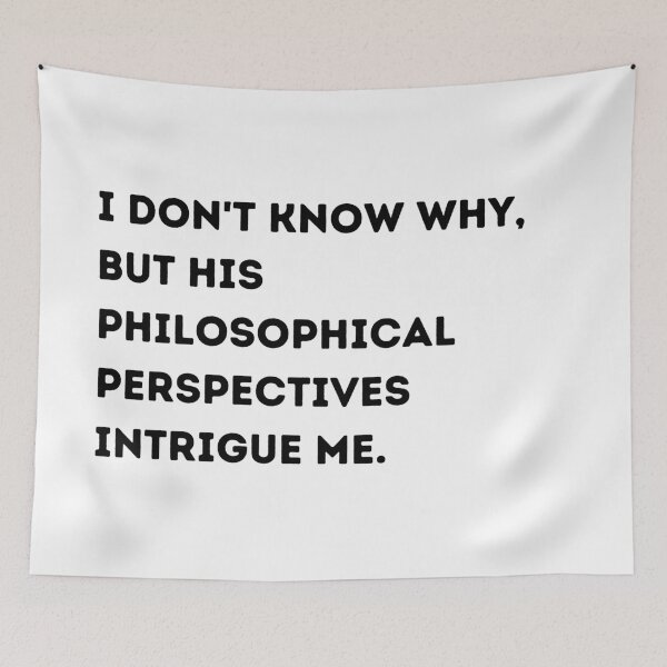 Item preview, Intrigue in Philosophy designed and sold by Designowner.