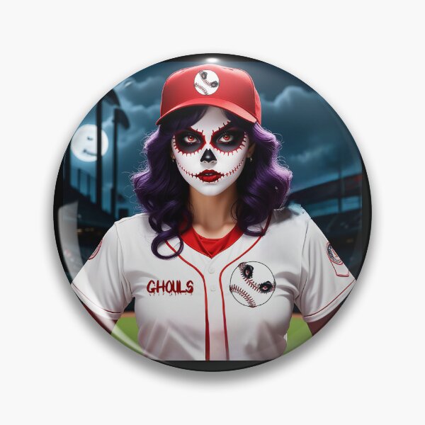 Item preview, Ghouls - Female Baseball Team designed and sold by FatCatStudios.