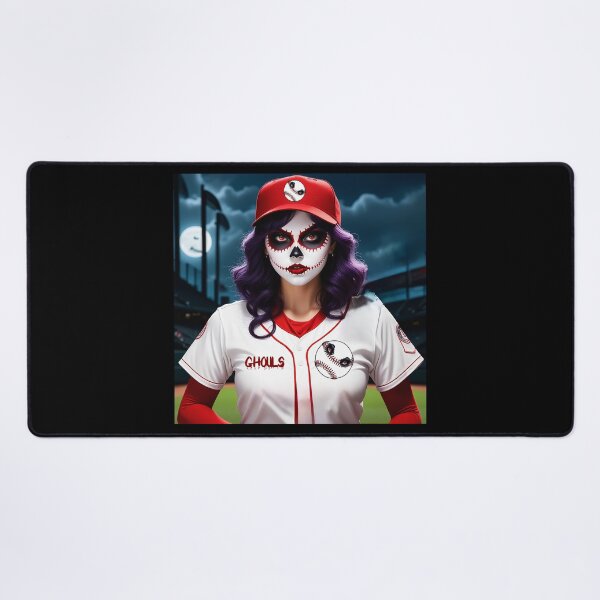 Item preview, Ghouls - Female Baseball Team designed and sold by FatCatStudios.
