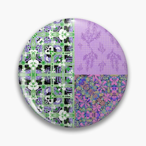 Item preview, quilt floral pattern designed and sold by Flowersonstuff.