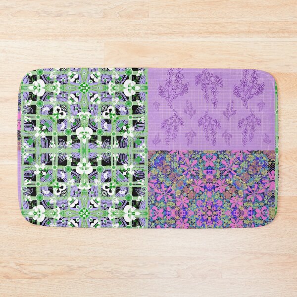 Item preview, quilt floral pattern designed and sold by Flowersonstuff.