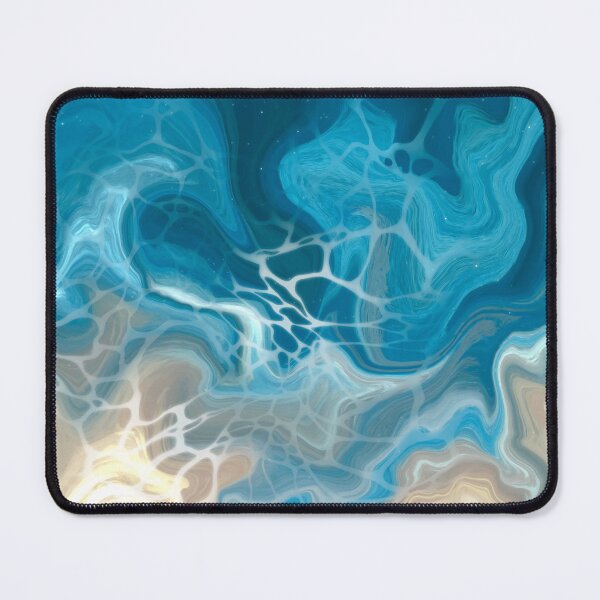 Item preview, Dawn, digital fluid pour with cells designed and sold by MayGreenAbgrall.