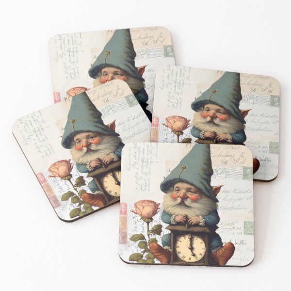Item preview, Vintage Gnome on Antique Postcards designed and sold by missdebi27.