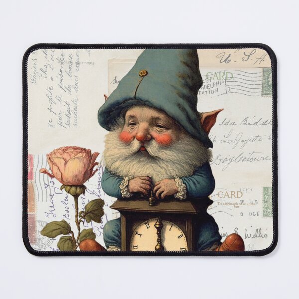 Item preview, Vintage Gnome on Antique Postcards designed and sold by missdebi27.