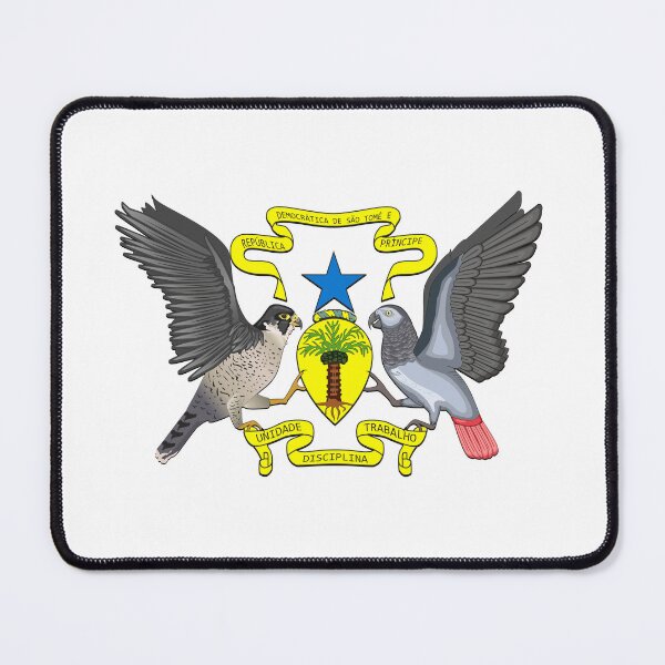 Item preview, Coat of arms of São Tomé and Príncipe designed and sold by Yzakreativ.