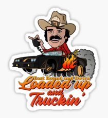 Loaded up and Truckin´ Sticker