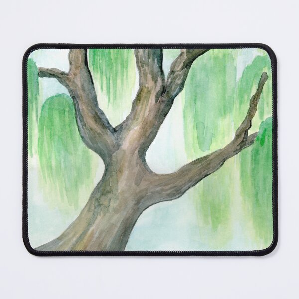 Item preview, Watercolor Weeping Willow designed and sold by Wyndee Breheny.