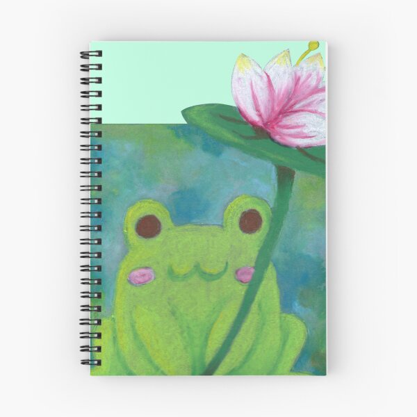 Aperçu de l'œuvre Jolie grenouille et nénuphar créée et vendue par enchantedviolin.
