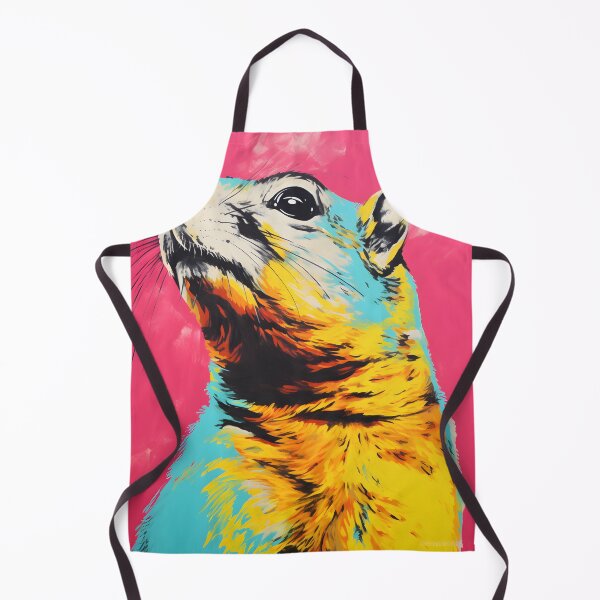 Item preview, Ground Squirrel portraits art. animal colorful. Animal throw pillow. designed and sold by formform.