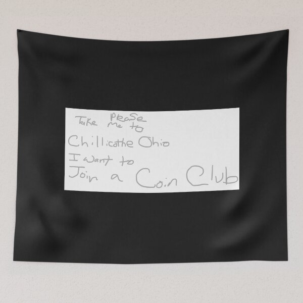 Item preview, Join a coin club cute note designed and sold by coinsxcrochet.
