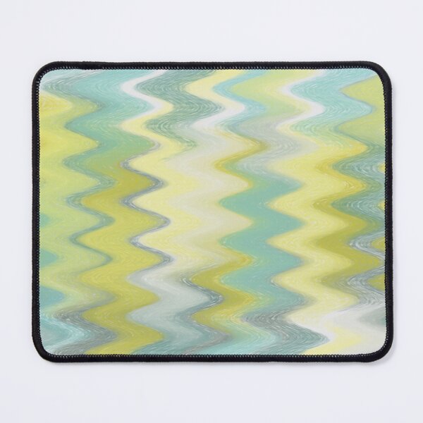 Item preview, Sunny Grove -Wavy, abstract geometric pattern designed and sold by MayGreenAbgrall.