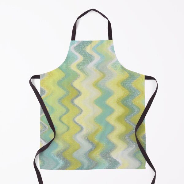 Item preview, Sunny Grove -Wavy, abstract geometric pattern designed and sold by MayGreenAbgrall.