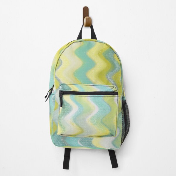 Item preview, Sunny Grove -Wavy, abstract geometric pattern designed and sold by MayGreenAbgrall.