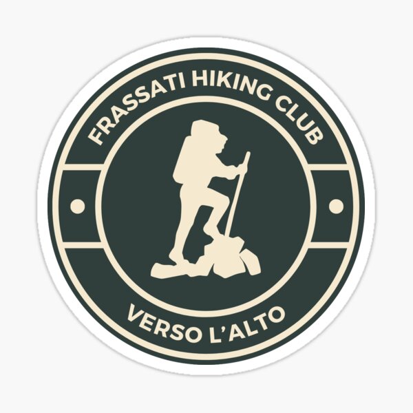 Frassati Hiking Club - Verso L'alto Sticker