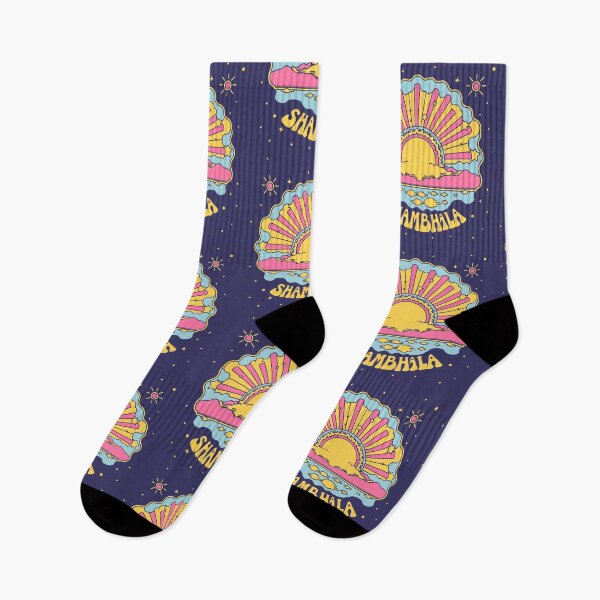 Item preview, Sun Over the Water - Shambhala - Bright Colors, Clean Lines - 60's Mod Style designed and sold by Loving Nature Gifts.