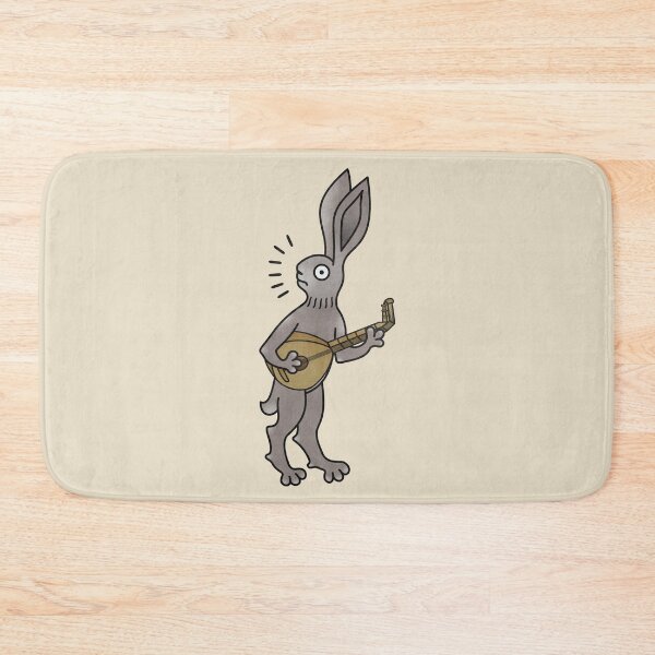 Item preview, The Troubadour Rabbit designed and sold by MargiKnights.