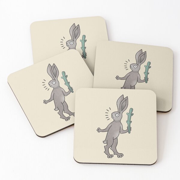 Item preview, Rabbit with a stick designed and sold by MargiKnights.