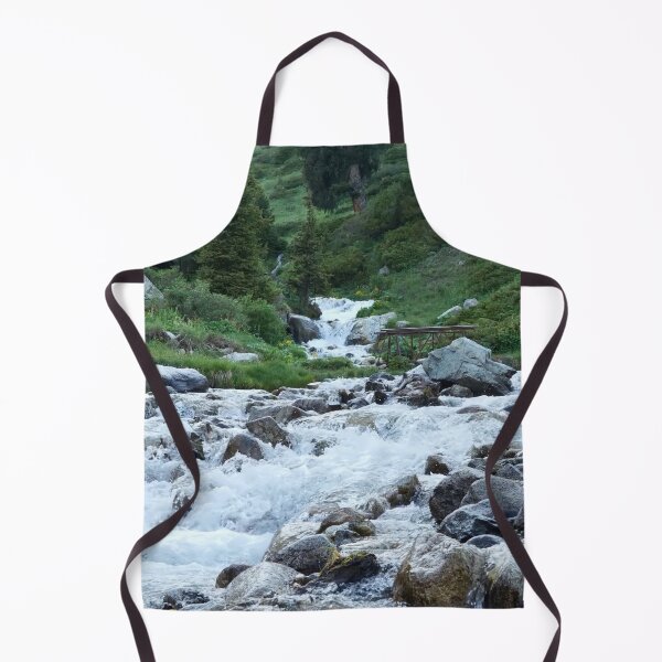 Item preview, Flowing Mountain River on Mountainside designed and sold by RelaxingEscapes.