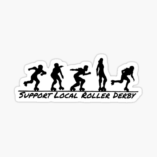 Item preview, Support Local Roller Derby designed and sold by CapCityCrushers.