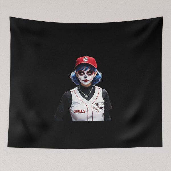 Artikelvorschau, Ghouls – Weibliches Baseballteam entworfen und verkauft von FatCatStudios.