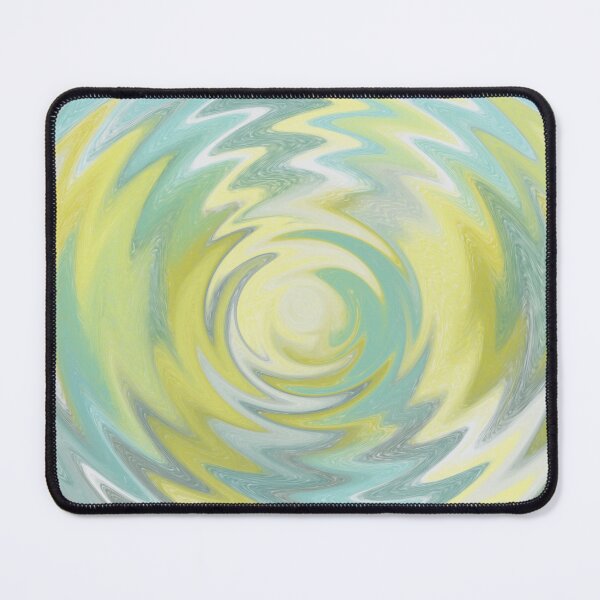 Item preview, Sunny Grove -Swirl, abstract geometric pattern designed and sold by MayGreenAbgrall.