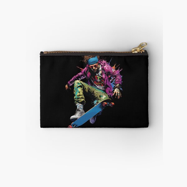 Item preview, Skateboarder in flight designed and sold by NickChe.