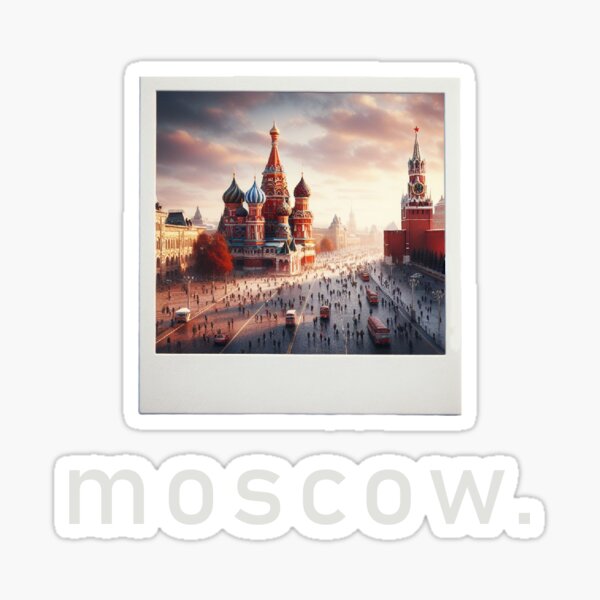 Item preview, Red Square Moscow retro photo designed and sold by Auto-Aesthetics.
