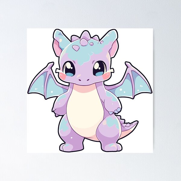 Item preview, Twinkling Pastel Dragon Delight Design designed and sold by pixelpopplanet.