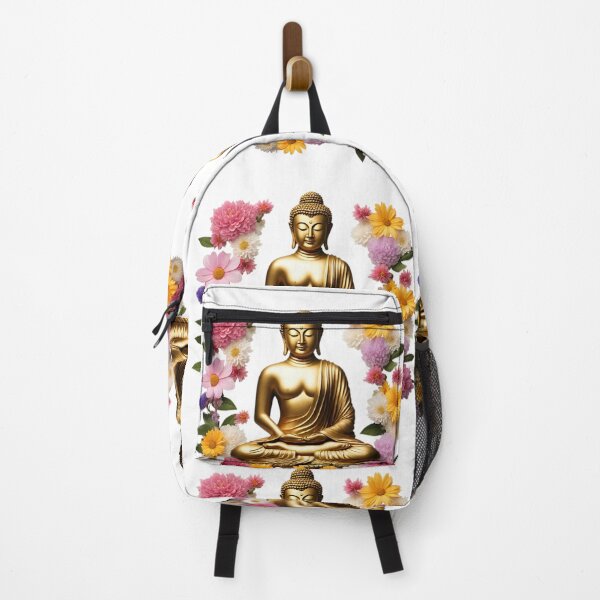 Item preview, Gold Budda and flowers designed and sold by MyCraftForYOU.