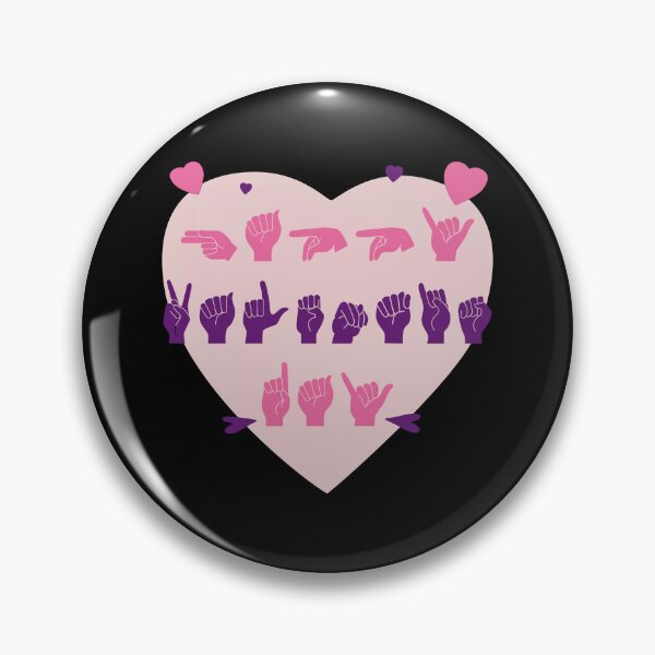Item preview, ASL Happy Valentine's Day II designed and sold by Lemon Pepper.