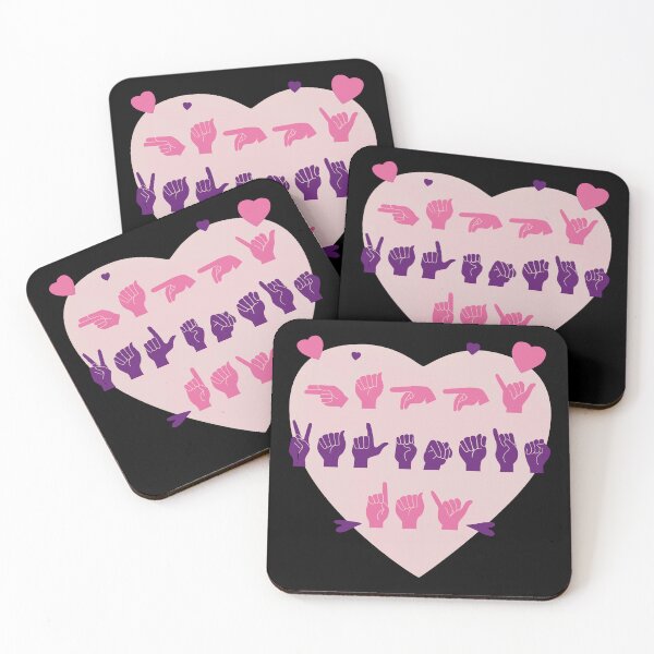 Item preview, ASL Happy Valentine's Day II designed and sold by Lemon Pepper.