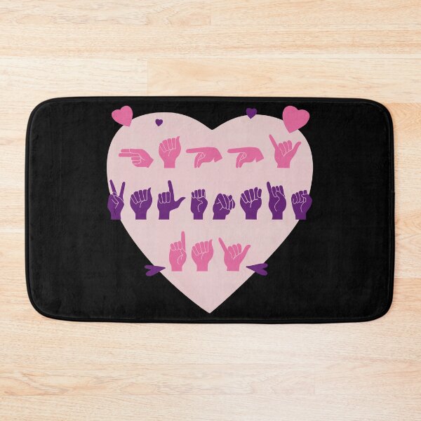 Item preview, ASL Happy Valentine's Day II designed and sold by Lemon Pepper.
