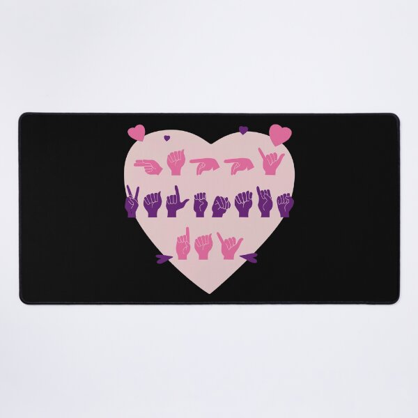 Item preview, ASL Happy Valentine's Day II designed and sold by Lemon Pepper.