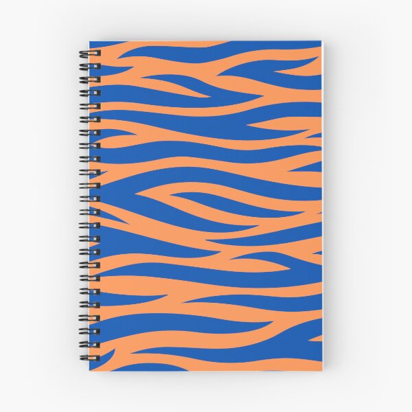 Item preview, Blue and orange striped tiger  designed and sold by CandyVenom.