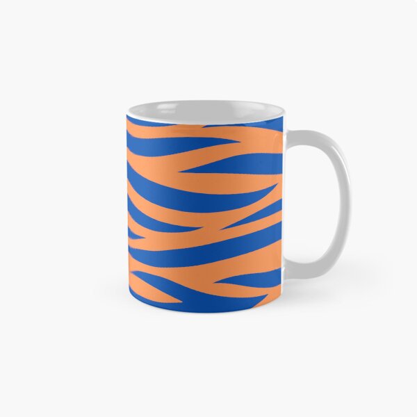 Artikelvorschau, Blau und orange gestreifter Tiger entworfen und verkauft von CandyVenom.