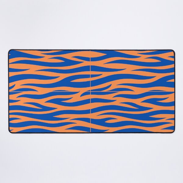Item preview, Blue and orange striped tiger  designed and sold by CandyVenom.