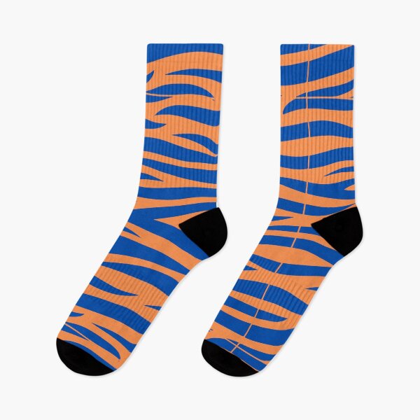 Item preview, Blue and orange striped tiger  designed and sold by CandyVenom.