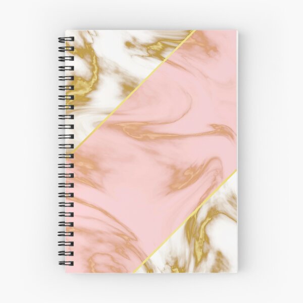 Item preview, Marble abstract - white with pink gold sash designed and sold by tqueen.
