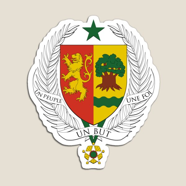 Item preview, Coat of arms of Senegal designed and sold by Yzakreativ.