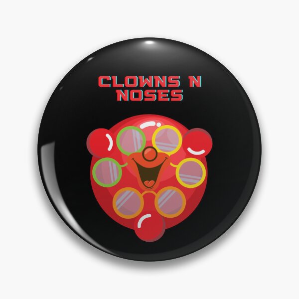 Item preview, Clowns N Noses - parody of the band's name designed and sold by MM-flight-art.