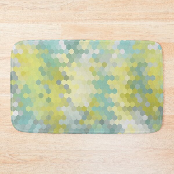 Item preview, Sunny Grove -Honeycomb, abstract geometric pattern designed and sold by MayGreenAbgrall.
