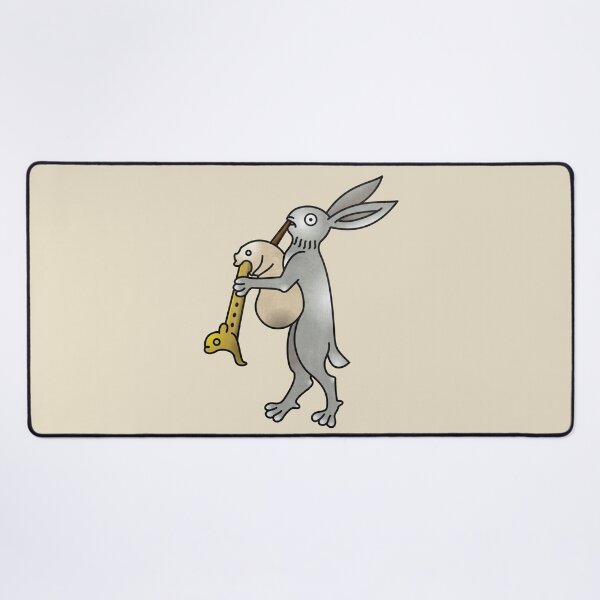 Item preview, The Bard Bunny Rabbit designed and sold by MargiKnights.