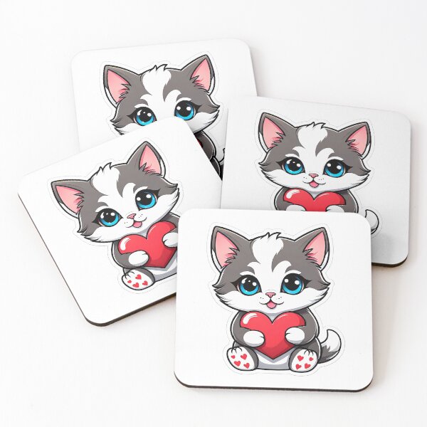 Item preview, Valentine kitty III designed and sold by BelowHorizon.